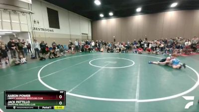 101-102 lbs Round 1 - Jack Pattillo, Grapevine Wrestling Club vs Aaron Power, Liberty Warriors Wrestling Club