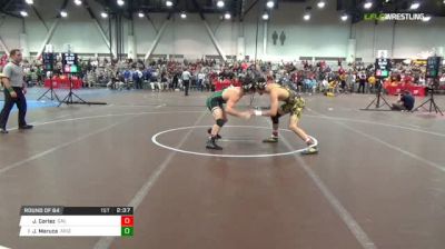 149 lbs Round of 64 - Josh Maruca, Arizona State vs Josh Cortez, Cal Poly