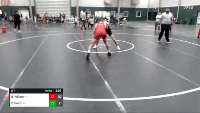 157 lbs Finals (2 Team) - Ryan Wilson, Western Colorado vs Carter Smith, Maryville