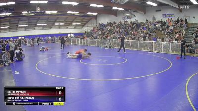 150 lbs Semifinal - Seth Wynn, Salem Elite Mat Club vs Skyler Salzman, Hillsboro Mat Club