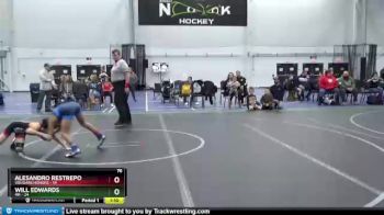 76 lbs Round 6 (8 Team) - Will Edwards, 4M vs Alesandro Restrepo, Vougars Honors