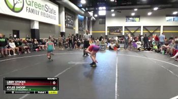 118 lbs Round 4 (6 Team) - Libby Stocks, FEWTeamIowa vs Kylee Shoop, Valkyrie Of Goldfinch