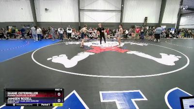 125 lbs Round 5 - Shane Ostermiller, Pioneer Grappling Academy vs Jamisen Rozell, Barlow Mat Club (DBA Barlow Wrestling)