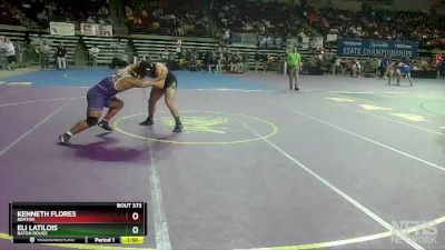 D 1 220 lbs Quarterfinal - Eli Latilois, Baton Rouge vs Kenneth Flores, Benton