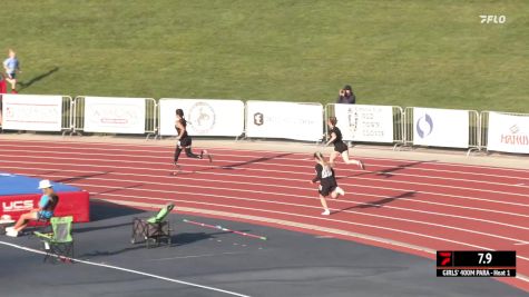 High School Girls' 400m Ambulatory Para, Finals