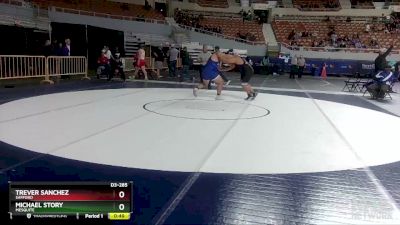 D3-285 lbs Cons. Round 1 - Trever Sanchez, Safford vs Michael Story, Mesquite