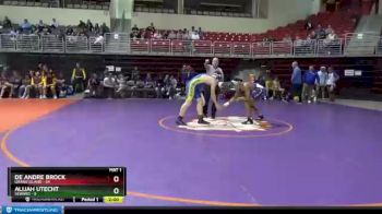 195 lbs Round 1 (8 Team) - De Andre Brock, Grand Island vs Alijah Utecht, Seward