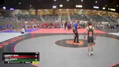 108 lbs Round 3 (4 Team) - Jose Nonato, Roseburg vs Garrett Head, Sandy