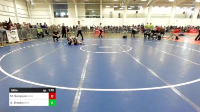 86 lbs Round Of 32 - Mason Sampson, Iron Faith WC vs Austin Brooks, Bristol CT