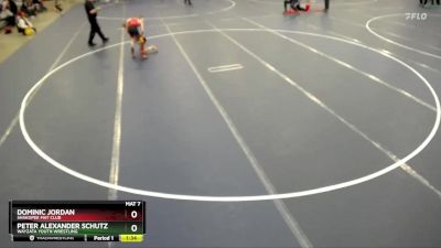 87 lbs Cons. Semi - Dominic Jordan, Shakopee Mat Club vs Peter Alexander Schutz, Wayzata Youth Wrestling