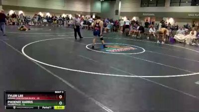 182 lbs Round 1 (16 Team) - Tyler Lee, Indiana Smackdown Black vs Phoenix Harris, Mooresville