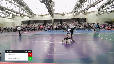 60-B lbs Consi Of 4 - Jace Iozia, Cordoba Trained vs Jaxon Haliburton, Northern Delaware Wrestling Academy