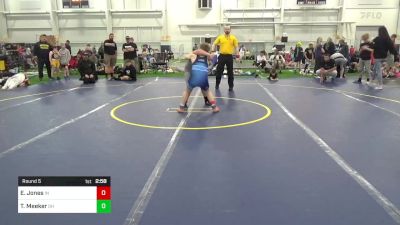 M-140 lbs Round 5 - Ellis Jones, IN vs Thane Meeker, OH