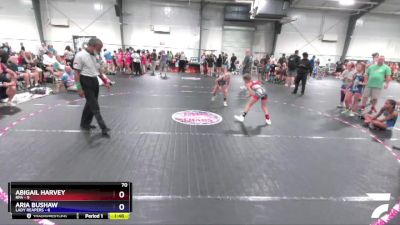 70 lbs Round 3 (3 Team) - Abigail Harvey, RPA vs Aria Bushaw, Lady Reapers