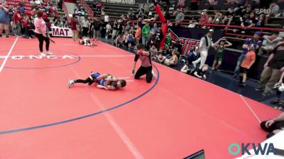 58 lbs Semifinal - Dayton Rice, Piedmont vs Quinten Ballard, Chaparral Kids Wrestling Club