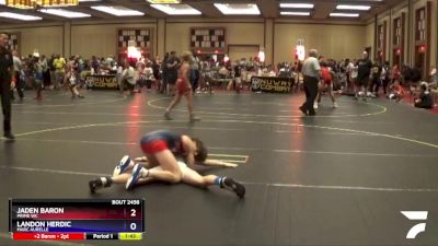 90/100 Cons. Semi - Landon Herdic, Marc Aurelle vs Jaden Baron, Prime WC