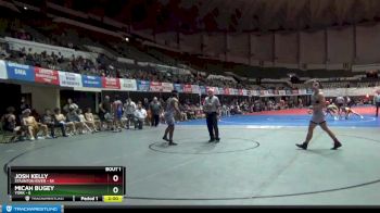 175 lbs Champ - Round 1 (16 Team) - Josh Kelly, Staunton River vs Micah Bugey, York