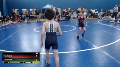 61-66 lbs Round 3 - David Smith, Hawk Wrestling Club vs Carson Bushey, Mountain Man Wrestling Club