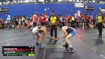 115 lbs Quarterfinals (8 Team) - Asher Bacon, POWA vs Shayne Boutte, Steel Valley