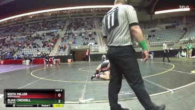 190 lbs Semifinal - Keith Miller, Northwood vs Elias Cressell, Wabash