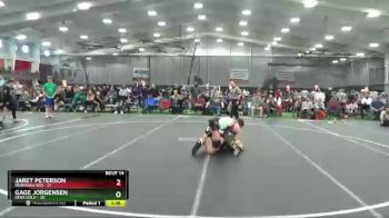 285 lbs Cross Bracket (8 Team) - Gage Jorgensen, Iowa Gold vs Jaret Peterson, Nebraska Red