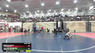 83-90 lbs Quarterfinal - Brydyn Riley, Contenders WA vs Dalton Bagienski, Pendleton Youth WC