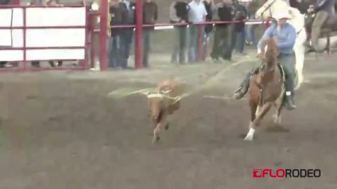 Johnson And Woolsey's 5.3 Second Run To Win The Ponoka Stampede