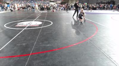 44-47 lbs Quarterfinal - Troy Bagley, Port Angeles Wrestling Club vs Steven Santos, FordDynastyWrestlingClub