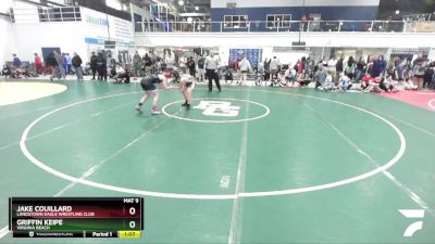 116 lbs Cons. Round 3 - Jake Couillard, Landstown Eagle Wrestling Club vs Griffin Keipe, Virginia Beach