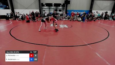 58 kg Rr Rnd 5 - Jada Pichardo, Cordoba Trained Jersey Strong vs Sophie Anderson, WOW Black