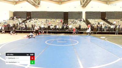 122-H lbs Round Of 16 - Travis Balback, Centurion vs Ryan Goldstein, The Shop - Van Ness