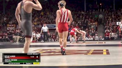 174 lbs Quarterfinal - Ryan Christensen, Wisconsin vs Myles Amine, Michigan