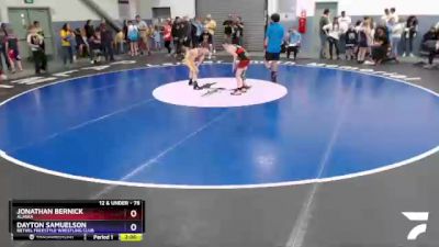 78 lbs Round 3 - Dayton Samuelson, Bethel Freestyle Wrestling Club vs Jonathan Bernick, Alaska