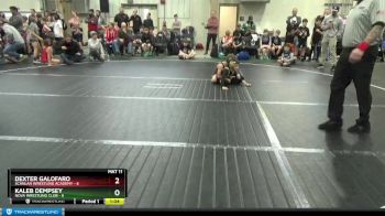 60 lbs Round 3 (6 Team) - DexTer Galofaro, Scanlan Wrestling Academy vs Kaleb Dempsey, NOVA Wrestling Club