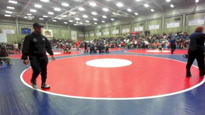 115 lbs 9th Place - Caleb McElroy, Bakersfield vs Eric Rivera, Highland