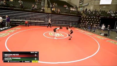 141 lbs Cons. Round 2 - Easton Manning, Farmington vs Weston Meyer, Park City