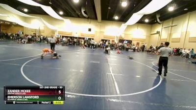 50 lbs Cons. Round 1 - McCrae Miller, Iron County Wrestling Academy vs Braxton Abrams, Warrior Wrestling Club