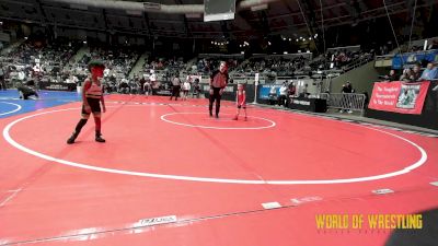 37 lbs Quarterfinal - Trey Sanders, Mat Assassins vs Dominic Najera, Threshold