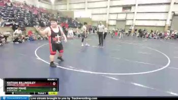 265 lbs Round 2 (4 Team) - Moroni Mahe, Utah Black vs Nathan Billingsley, Warriors Of Christ