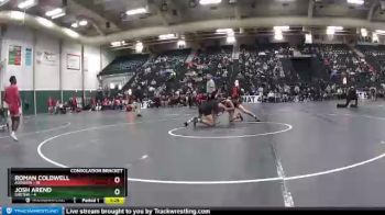 152 lbs Round 4 (16 Team) - Roman Coldwell, Augusta vs Josh Arend, Gretna