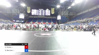 138 lbs Cons 8 #2 - Easton Dircks, Minnesota vs Derek Barrows, Colorado