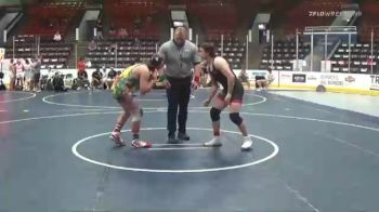 155 lbs Finals (2 Team) - Rj Cummins, Rhino Elite vs Berk Boyer, Bad Bass WC