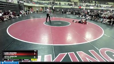 152 lbs Finals (8 Team) - Luke Kramer, Prairie Du Chien vs Otto Hanlon, Stillwater