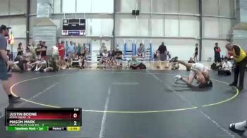 138 lbs Round 3 (6 Team) - Justin Boone, Death Squad vs Mason Mark, Elite Athletic Club W.E.