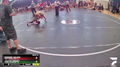 80 lbs Round 4 (8 Team) - Colton Kersey, Florida Scorpions vs Maverik Wilson, West Virginia Wild