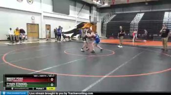 14U-2 lbs Round 3 - Brody Foss, Oakes Tornadoes vs Tysen Stangel, Immortal Athletics WC
