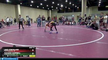 85 lbs Round 5 (6 Team) - Mathew Campbell, Alabama Elite Gold vs Jake Strickland, Team Palmetto