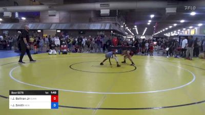 38 kg Quarters - Jarron Beltran Jr, Sunnyside Wrestling Club vs Julian Smith, New Jersey