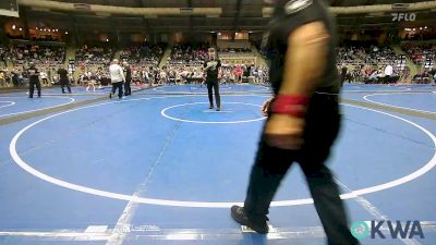 119 lbs Consi Of 8 #1 - Levi Dicksion, Lions Wrestling Academy vs Brice Goforth, Heat