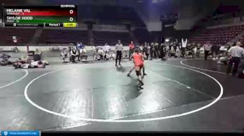W-117 lbs Semifinals (8 Team) - Melanie Val, Tennessee vs Taylor Hood, Idaho